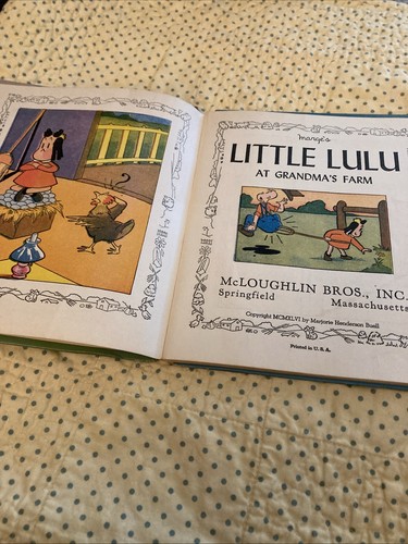 Vintage Book Little Lulu At Grandma’s Farm 1946 - Picture 4 of 6