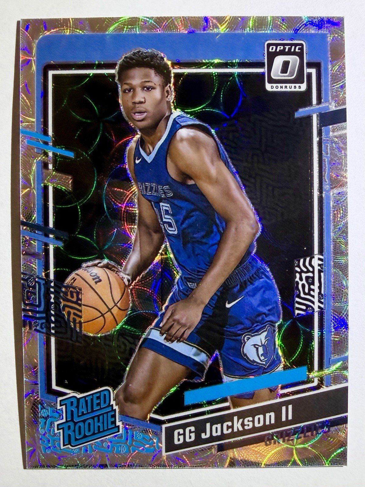 2023-24 Donruss Optic #228 GG JACKSON II Scope /249 Rated Rookie Premium Box Set
