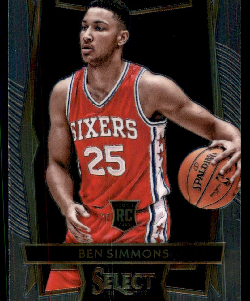 2016-17 Panini Select Ben Simmons Rookie Philadelphia 76ers #60