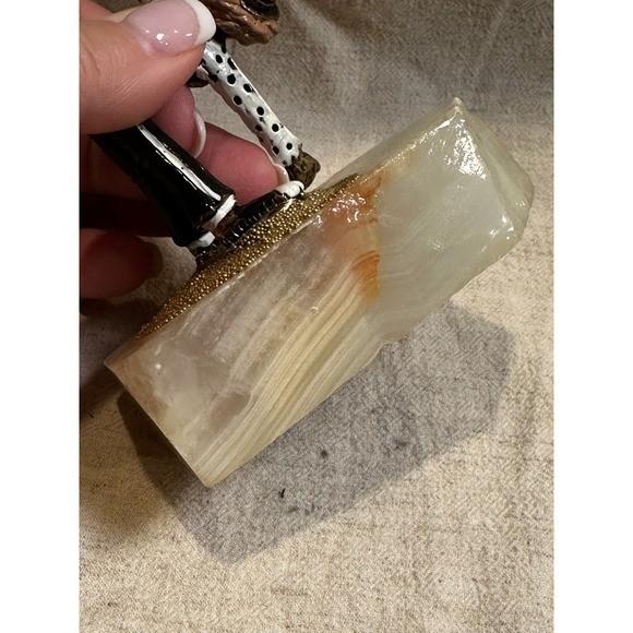 Vintage Ron Lee Clown Sculpture Signed dated 1984 Hand Painted 24K gold plating thumbnail 9