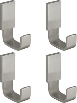 Brass Clothes Hook Single Towel Hook for Bathroom Kitchen Garage Square Style Ro