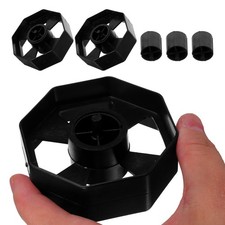 3 Sets Tape Holder Replacement Part Movable Roller Core Adhesive