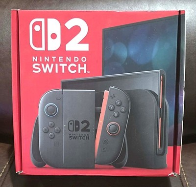NEW NINTENDO SWITCH 2 CONSOLE GAMING SYSTEM BEE 001 BLACK 256 GB
