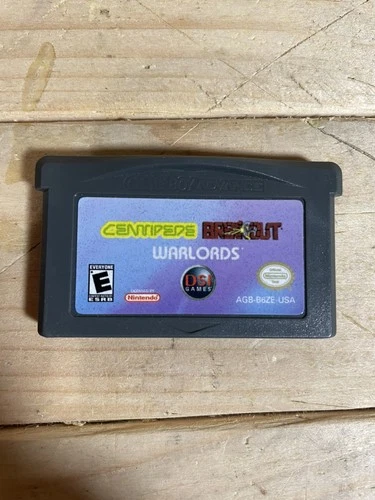 Breakout/Centipede/Warlords - Nintendo Game Boy Advance ***CART ONLY***