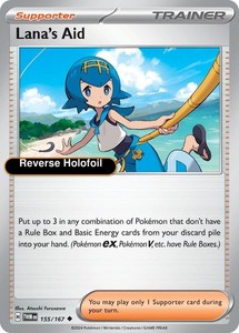 Lana's Aid 155/167 Reverse Holo Twilight Masquerade