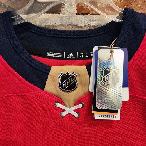 Adidas NHL Florida Panthers Jonathan Huberdeau Jersey Size 42 Authentic (HB6672) - Picture 5 of 13