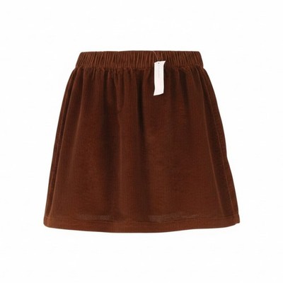 American Eagle Outfitters Damen Rock M Brown Kord Gummibund Mini