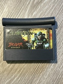 Custodian Atari Jaguar Video Game Complete In Box Manual Poster Authentic