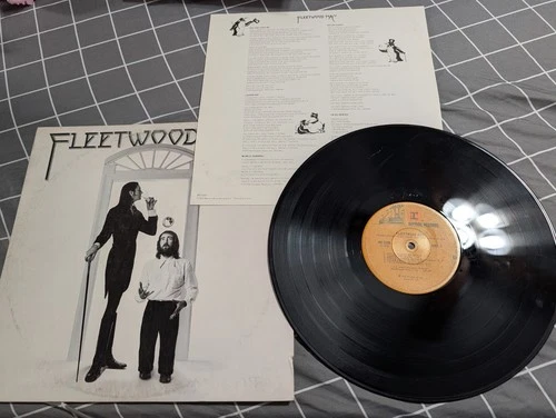 Fleetwood Mac Self Titled LP 1975 Original 1st US Press + Lyric Insert