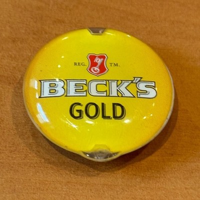 Perfect Draft Magnet Beck's Gold Pin Medallion