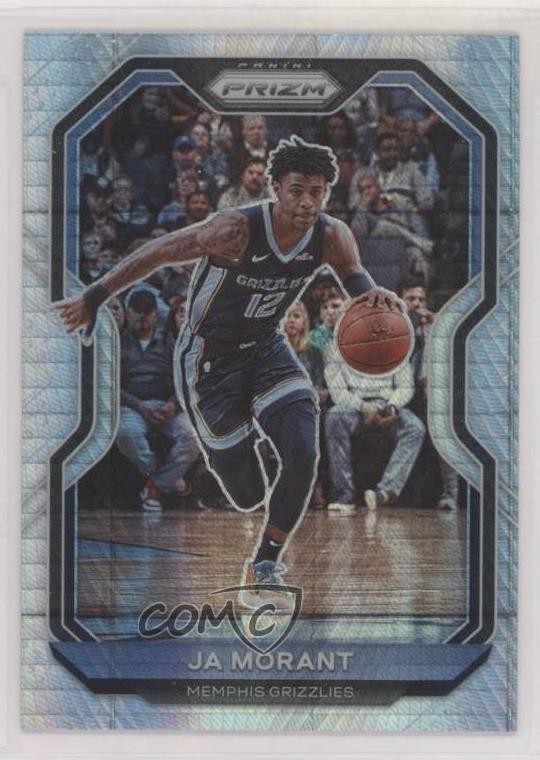 2020-21 Panini Prizm Hyper Prizm Ja Morant #115 01wt