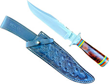 Impact Custom Made Knives New Unused 14" Handcrafted Fixed Blade Bowie Knife