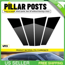 Car Pillar Posts Window Door Trim Cover For 2009-14 Porsche Panamera Accessories