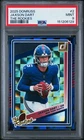 151206129 Jaxson Dart 2025 Panini Donruss #2 The Rookies Rookie RC PSA 9