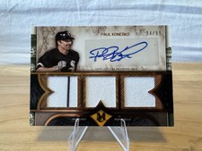 2025 Topps Museum Paul Konerko Triple Relic Auto #SPTRA-PK 94/99 White Sox