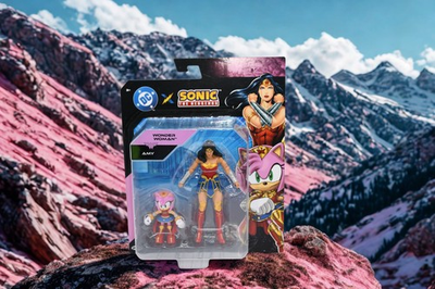 #ad #ad Jakks DC x Sonic the Hedgehog Wonder Woman amp; Amy Action Figure 2 Pack New $15.99