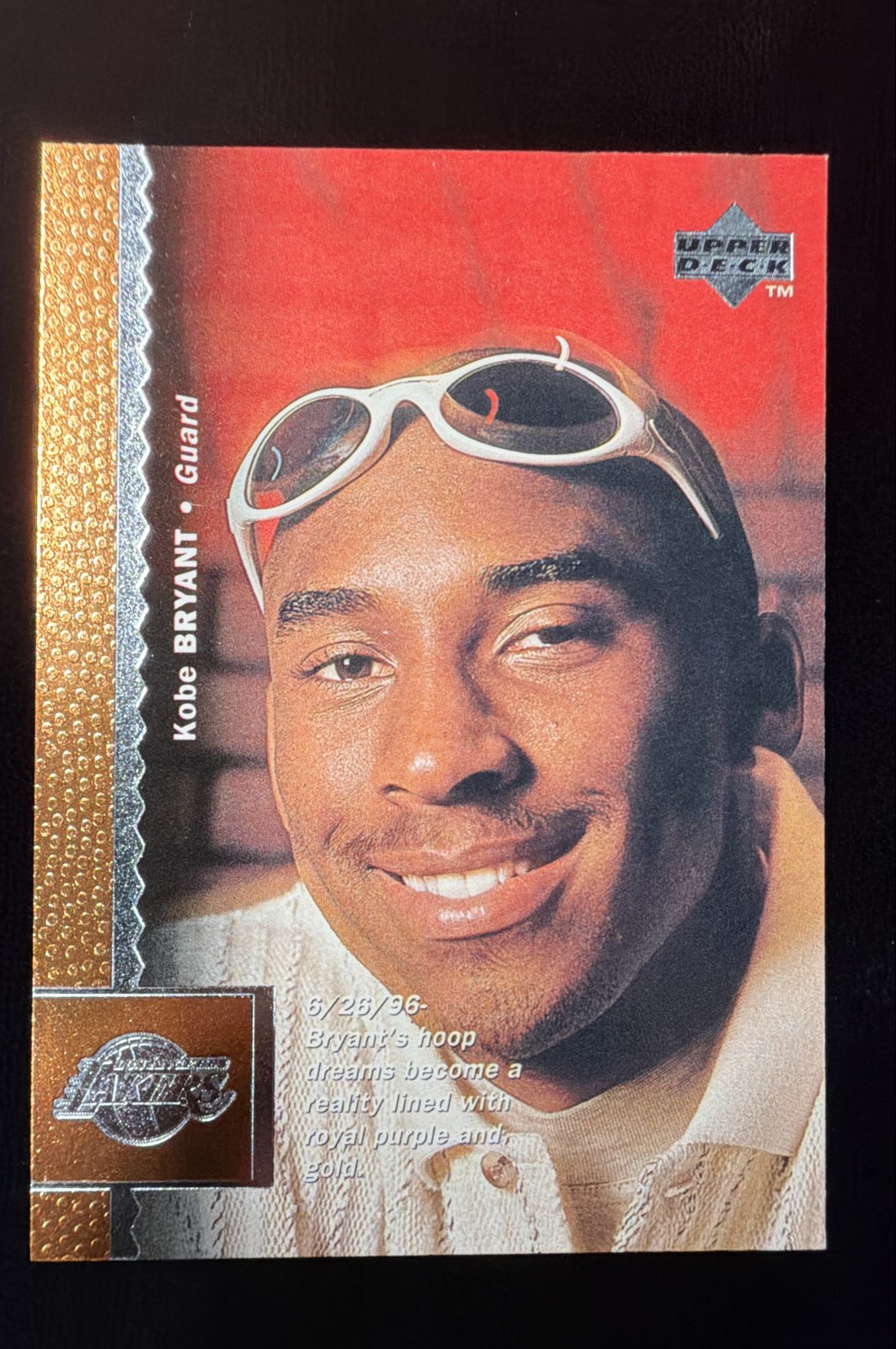 1996-97 Upper Deck - Kobe Bryant #58 (RC)