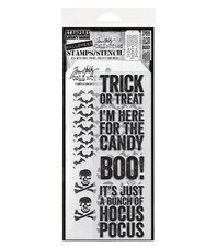 Tim Holtz Mixed-Media Stamps  Stencil-Set 46 - 5A002XXV-1GYTR