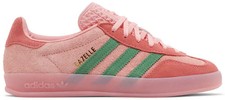 adidas Gazelle Indoor Pink Spark Preloved Green Size