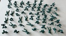 Vintage Lot 57 2  Green Plastic Soldiers Army Men Soldiers