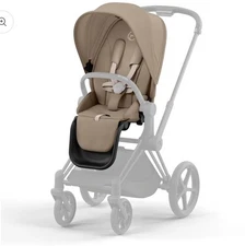Cybex PRIAM 4/e-PRIAM 2 Seat Pack - Cozy Beige NIB NEW $299