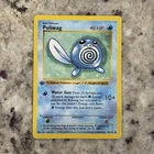 Pokemon TCG Poliwag 59/102 Base Set Shadowless 1st Ed Common Regular 1999 40HP