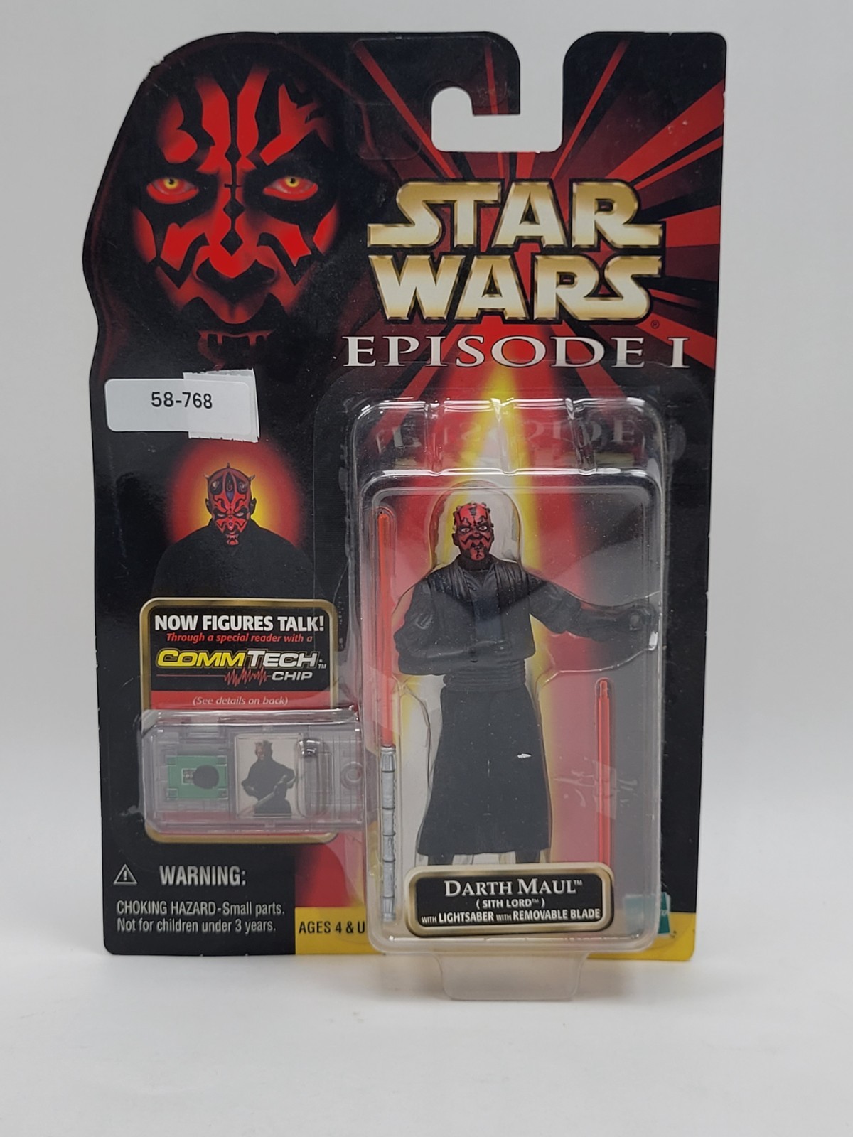 Star Wars Episode 1 The Phantom Menace DARTH MAUL Action Fig