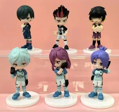 6 Teile/Set BLUE LOCK Figur Modell Spielzeug 9,5 cm