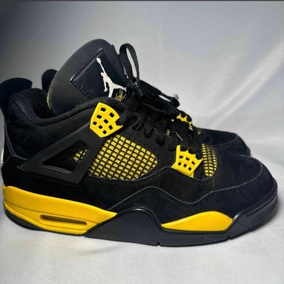 Size 9 - Nike Air Jordan 4 Retro Thunder 2023 Men's Shoes