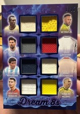 2025 Leaf ITGUS - Pele, Messi, Ronaldo, Neymar Jr.  #D8-11 Blue Holo /35 (MEM)