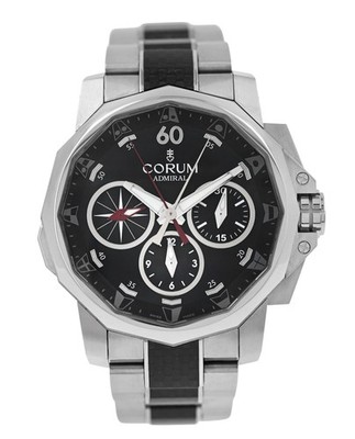 Corum Admiral's Cup Challenge 01.0159/A986 Split Second Steel Carbon 44MM Men's