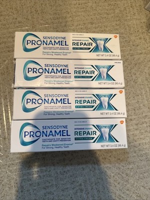 4Sensodyne Pronamel Intensive Enamel Repair Toothpaste Extra Fresh Exp 5/2027
