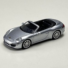 Minichamps  1/87 HO Porsche 911 (991) Carrera S Cabriolet Silver '13 870068032