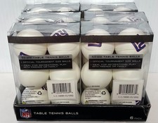 36-40mm New York Giants Table Tennis Balls, NFL Official Tournament Size Balls