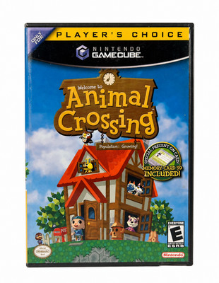 Animal Crossing Nintendo GameCube Players Choice Variant Sealed