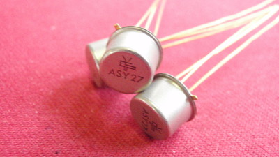 3x TRANSISTOR ASY27 PNP GERMANIUM 25V 0,15W  keine China-Kopien, orgin. 21599-01