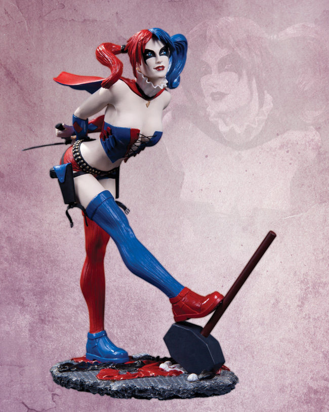 Harley Quinn Statue New 52 DC Comics Cover Girls 1st Edition Harley Quinn Statue New 52 DC Comics Cover Girls 1st Edition