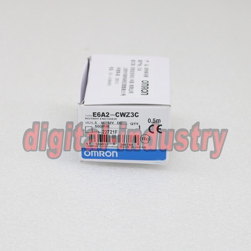 Brand New Omron PLC Rotary Encoder E6A2-CWZ3C 500P/R IN BOX FAST SHIPPING - Picture 2 of 5