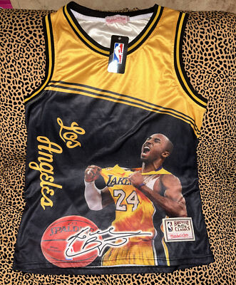 Mitchell & Ness Hardwood Classics Kobe Bryant Rare  Jersey Lakers NTW Size 50 L