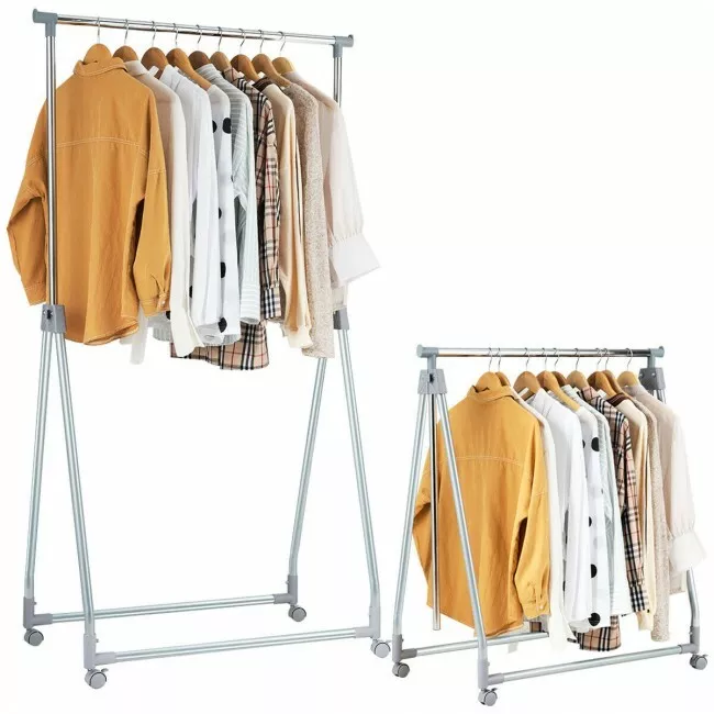 Folding 2025 hanger rod