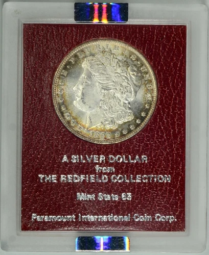 1892-CC  NGC  MS62  MORGAN DOLLAR  *  KEY DATE from the REDFIELD COLLECTION