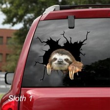 Large-sized Car Decals - Sloth Large-sized Car Decals - Sloth
