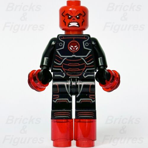 LEGO® Super Heroes Iron Skull Minifigure Avengers Marvel 76048 sh0215 Red - Picture 2 of 4