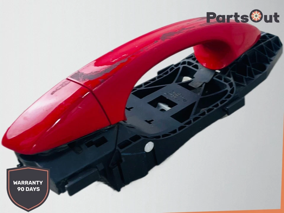 Manija de puerta exterior trasera izquierda VW Golf Alltrack 2017-2019 azul seda metálica OEM Foto 2 de 4