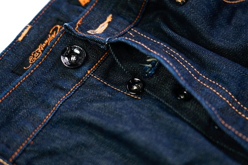 Ed Hardy Jeans Hose Pant Trouser Denim Baggy Saggy 2009 Tattoo Fashion W 42 L 32 - Bild 5 von 13