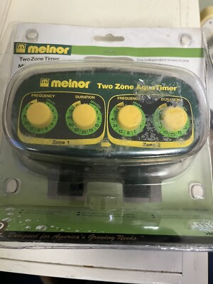 Melnor Two Zone Automatic Yard Water Timer   (K)