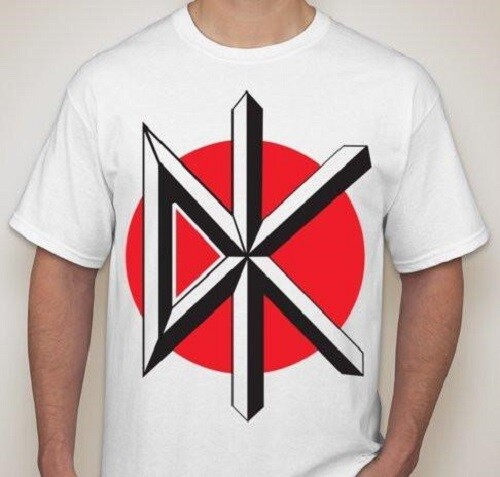 Dead Kennedys DK Jello Letters T-shirt Tee Punk Rock  Underground Music Rock  - Picture 1 of 1