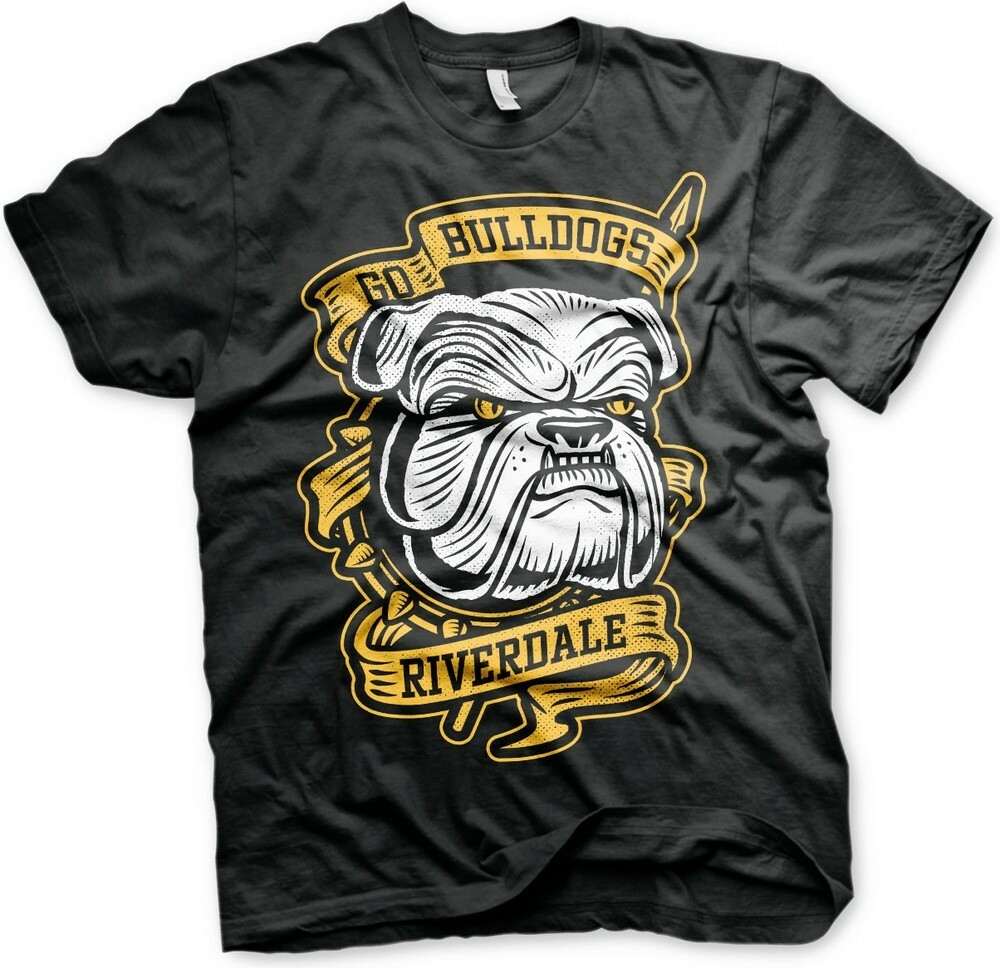Футболка Riverdale Go Bulldogs Черная 6090₽