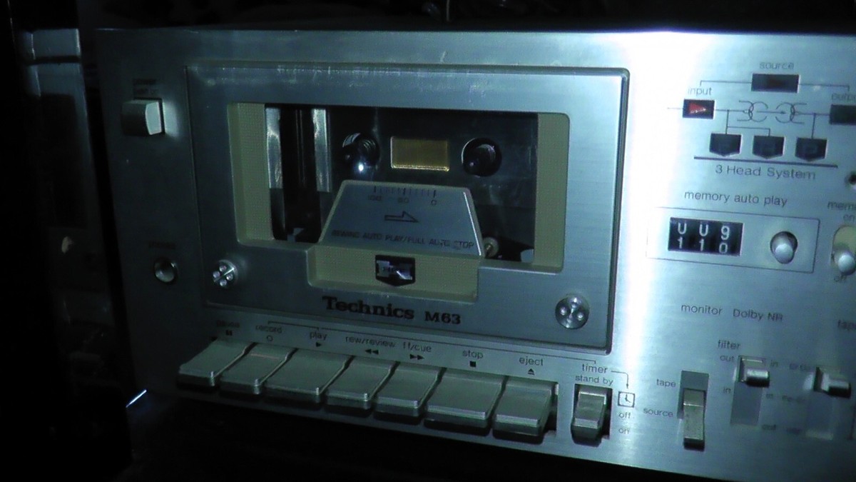 Technics RS-M63 3 Head Stereo Cassette Tape Deck | eBay