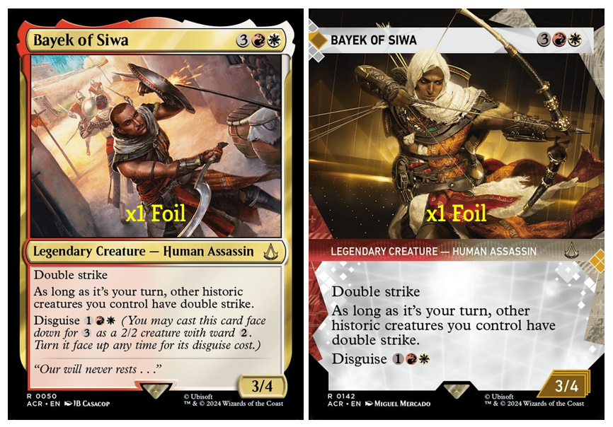 m11004 ACR 141 foil  バシム・イブン・イスハーク Basim Ibn Ishaq - 141 Showcase Foil MTG ACR | eBay